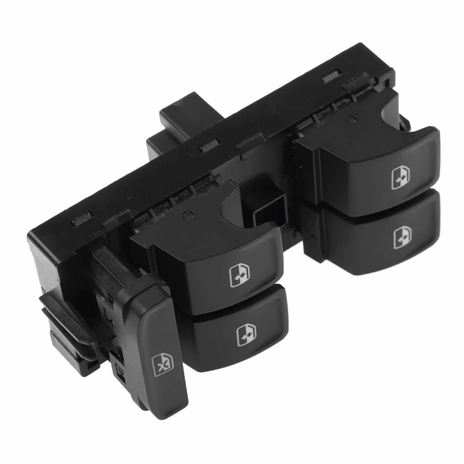 Twowinds - Interruttore Alzacristallo 5G0959857D Compatibile con VW Golf 7 (2014-2018) Passat B8 (2015-) Touran, Seat Leon (2013-2016) - Porta Anteriore Sinistra (lato conducente) Pulsantiera Finestra
