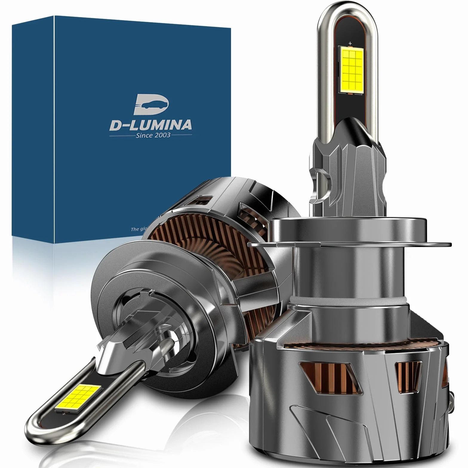 D-Lumina Lampadina H7 LED Canbus 170W 39000LM 6500K Luci Bianca, 2 sztuki