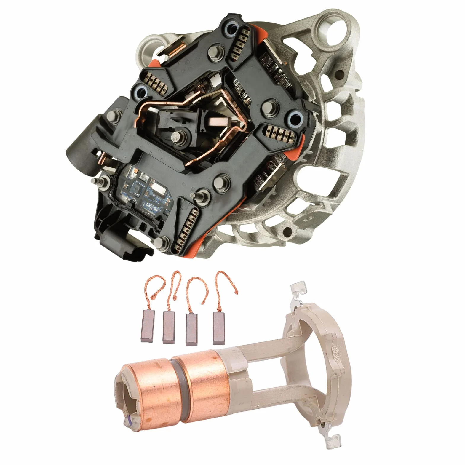 Anello Collettore Alternatore Kit di Riparazione in Rame 230090