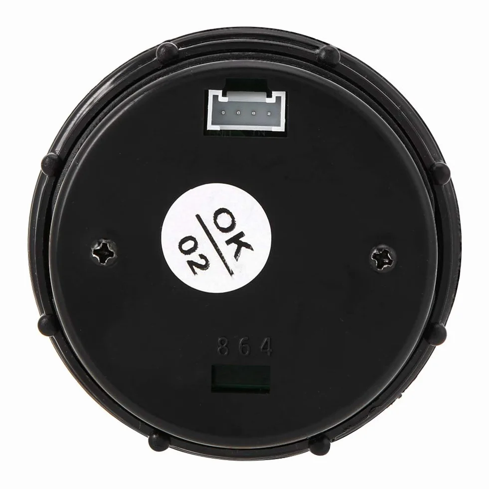 Indicatore di temperatura olio, 52mm Termometro olio con sensore 40~150 ℃ Indicatore di temperatura LED blu Display digitale Indicatore di pressione olio digitale per auto