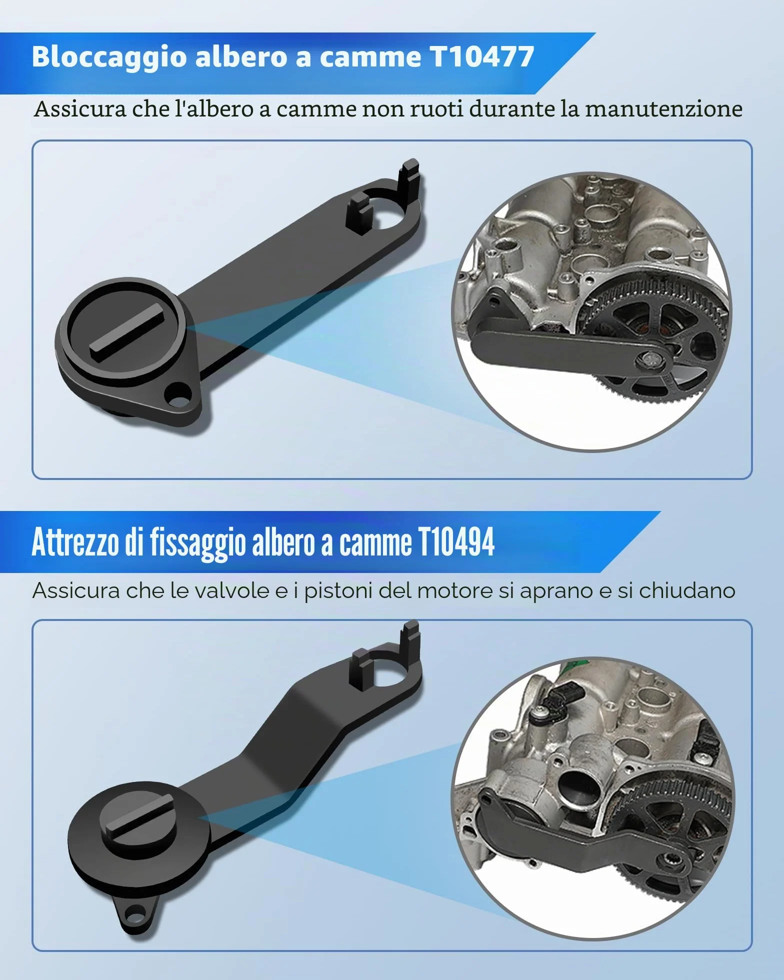 RUIZHI Kit Messa in Fase Compatibile con VAG EA211 - Albero a Camme e Gomiti Strumento di Fasatura per 1,0,1,2,1,4,1,6L | TSI FSI TFSI, per VW Jetta Skoda Seat Leon Santana Rangyi Sprint Bora
