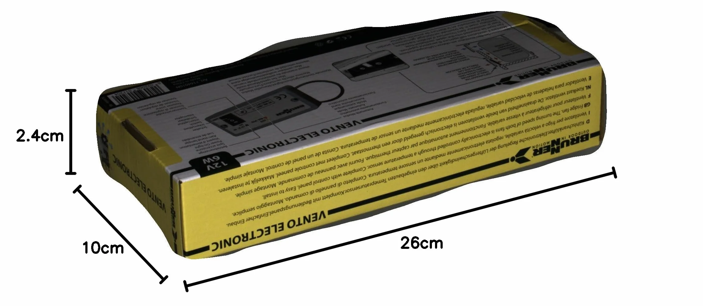 BRUNNER Frigorifero Ventola Vento Electronic 7164010N