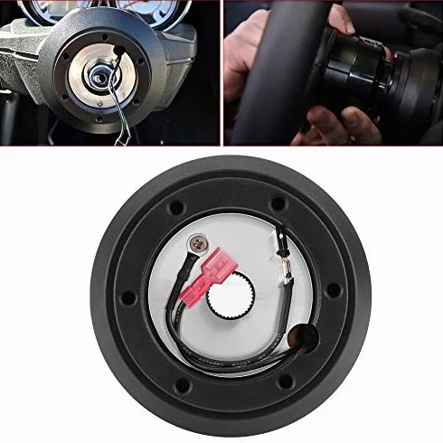 SRK-160H Adattatore per volante a sgancio rapido nero per Miata RX-7