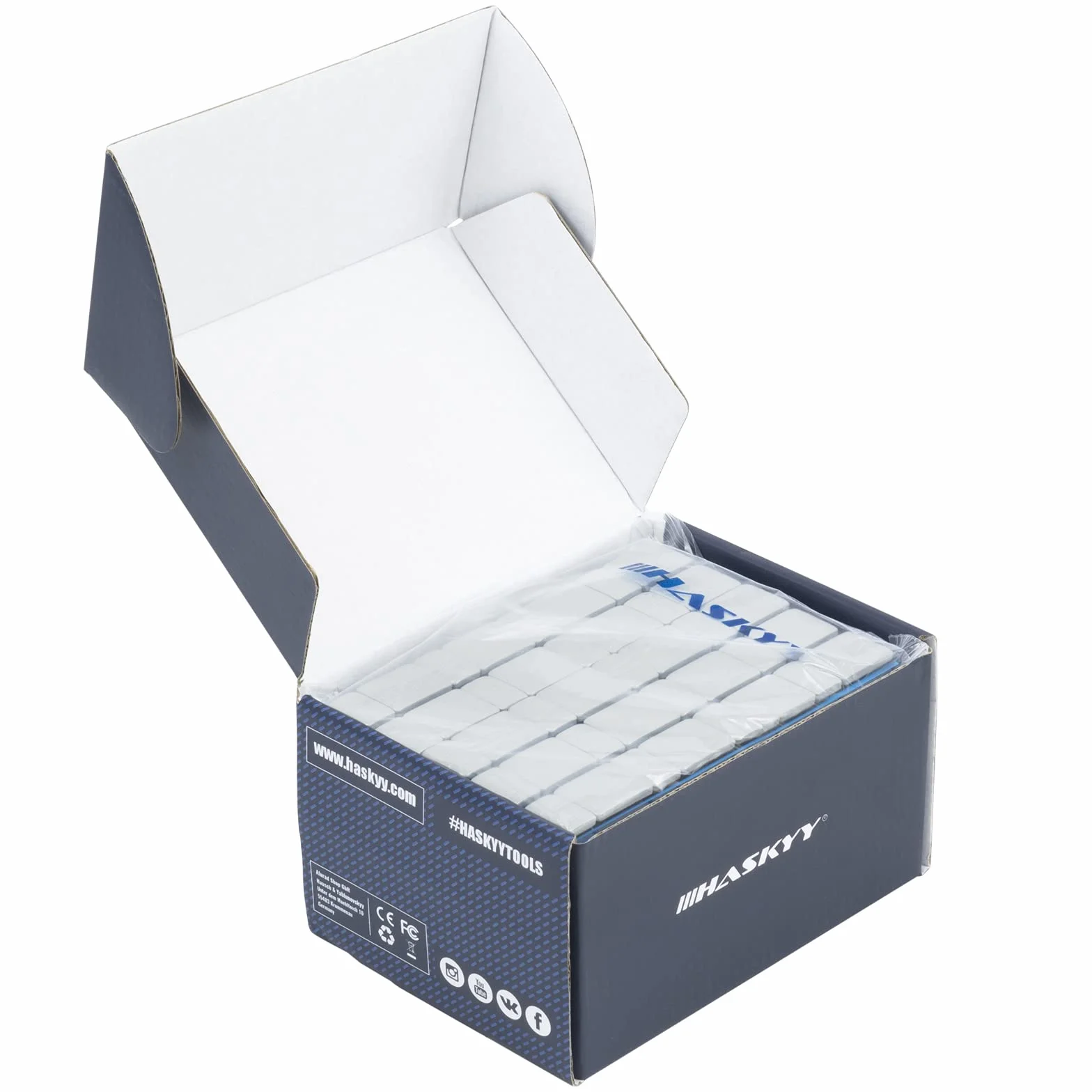 HASKYY 6Kg Klebegewichte Striscia Adesiva Pesi Equilibratura 4x5g+4x10g 100 Pezzi Á 60g