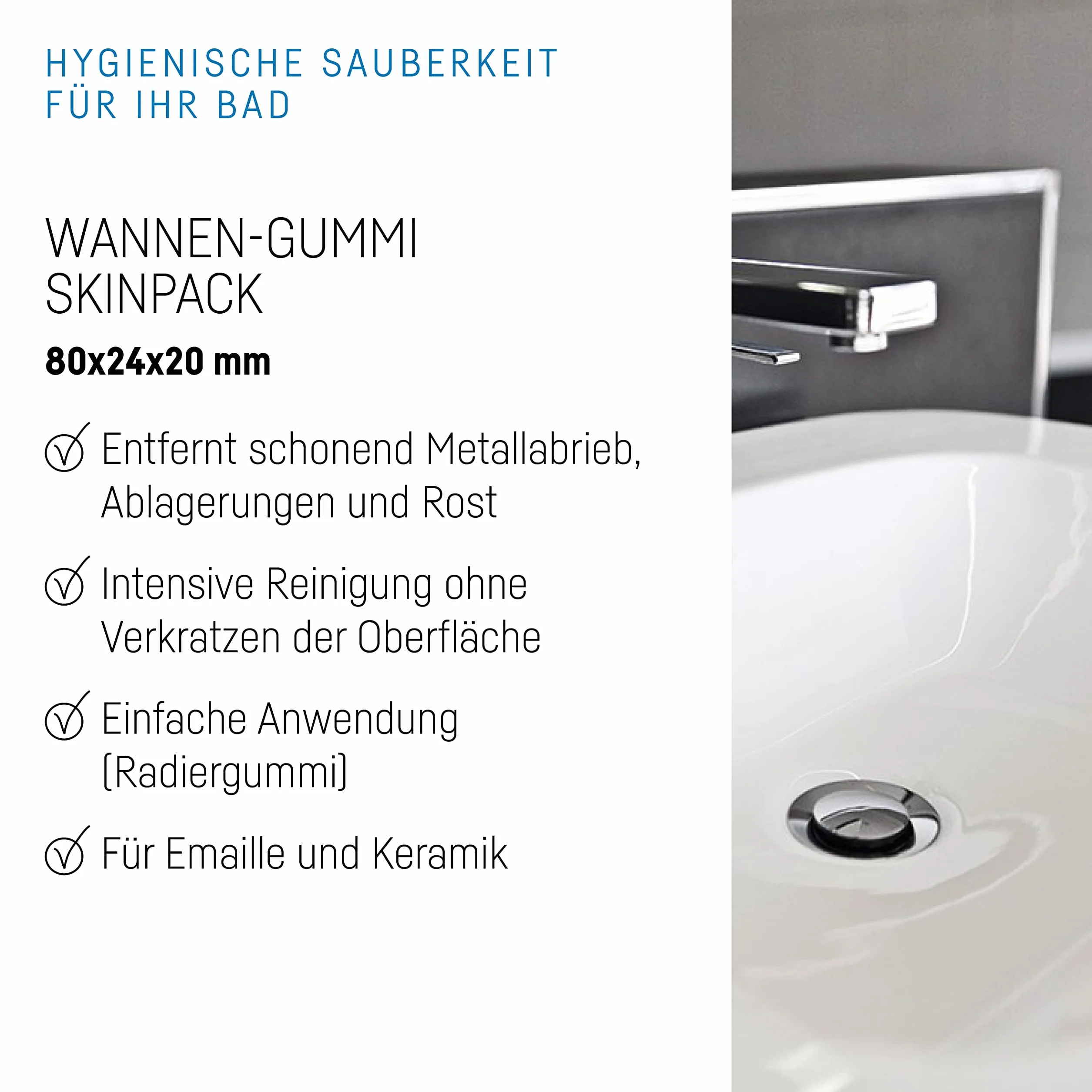 Cramer Gomma per pulizia vasca da bagno 30303