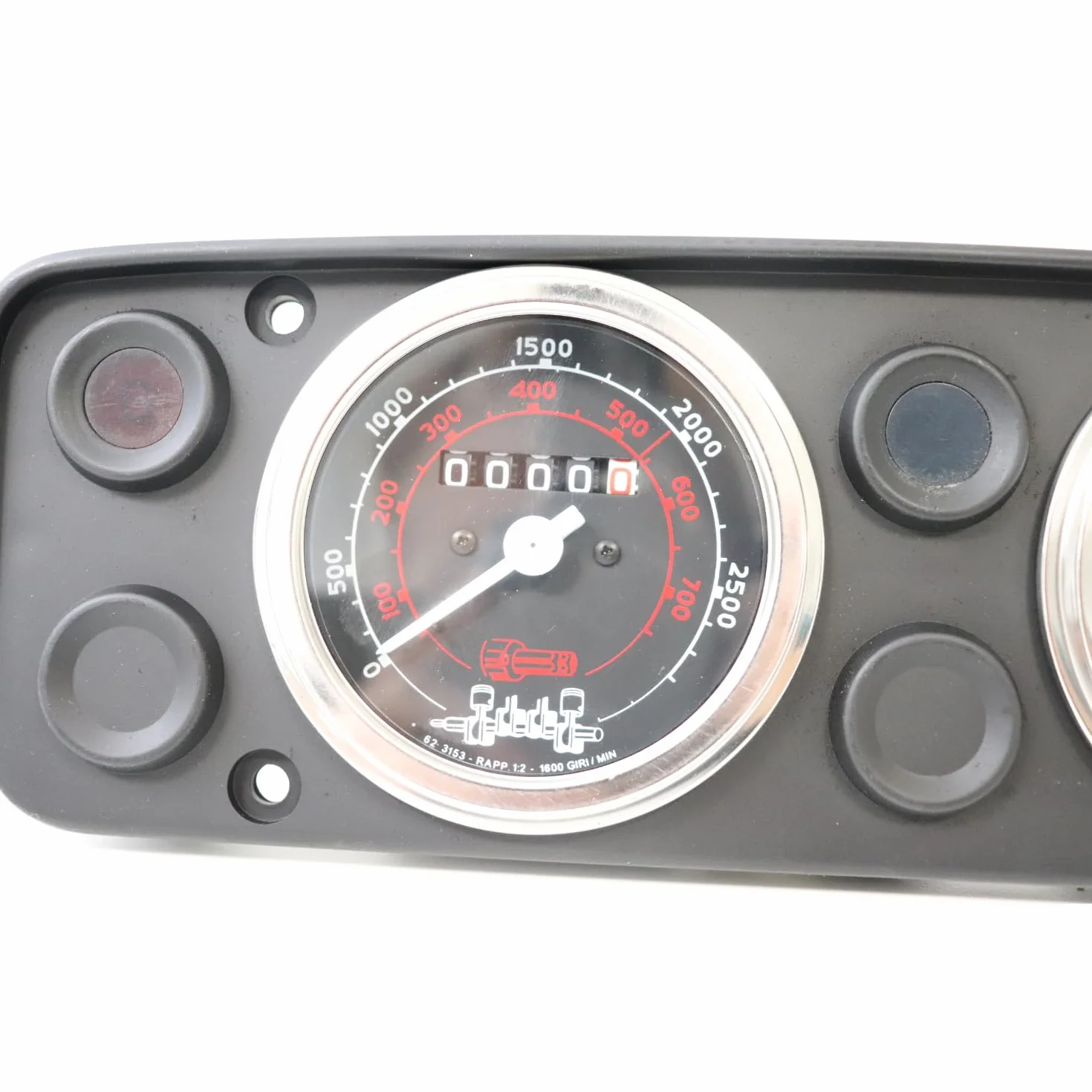 Ama Quadro strumenti trattore per Fiat: Quadro strumenti completo di tachimetro, indicatore carburante e spie luminose