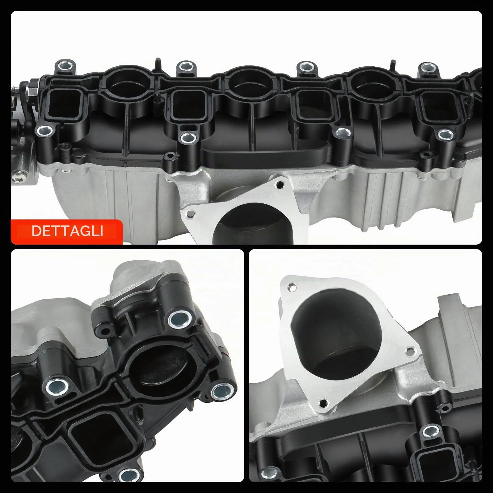 Frankberg Collettore di aspirazione Tubo di aspirazione Diesel Compatibile con A4 Avant 8K5 2.0L T.i.g.u.a.n 5N 2.0L Golf VI 5K1 2.0L Golf VI Variante AJ5 2.0L Yeti 5L 2.0L Replace# 03L129711E