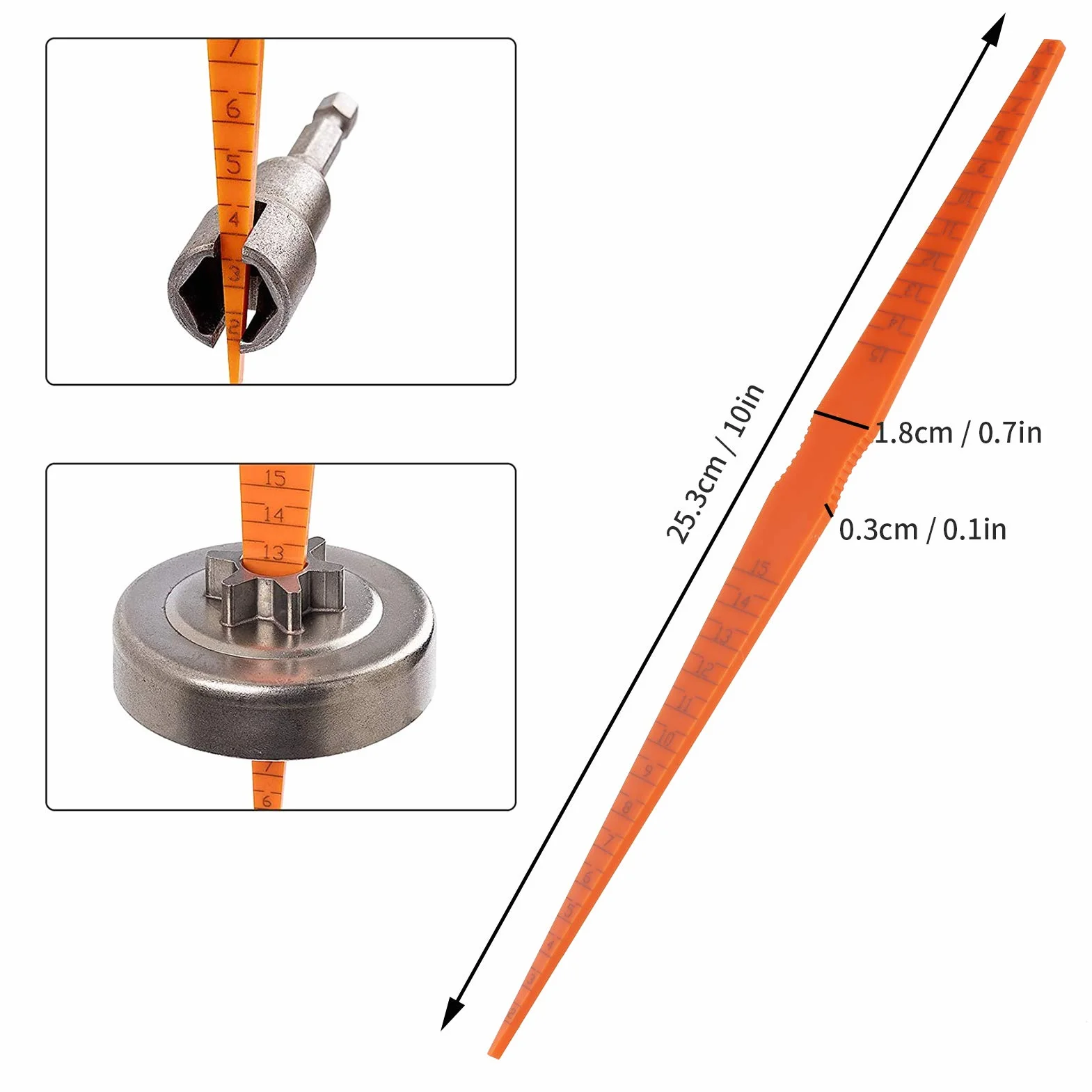 Strumento Calibro Conico Allineamento Gap Pannello per Auto Righello di Misura