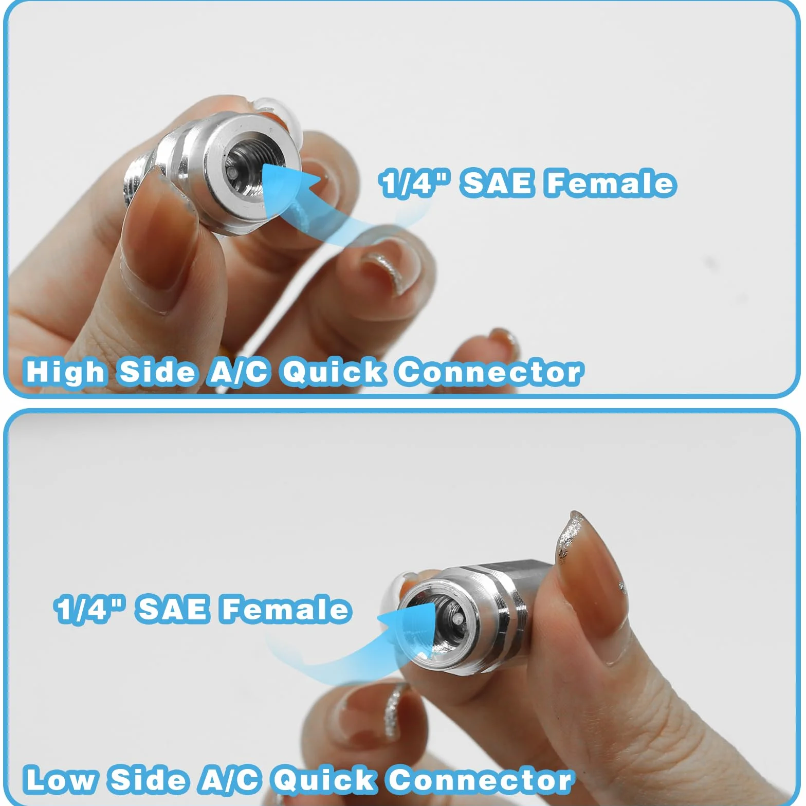 CANIPHA Air Conditioning Valve Kit Nucleo valvola Aria condizionata R12 R134a Porta Servizio AC