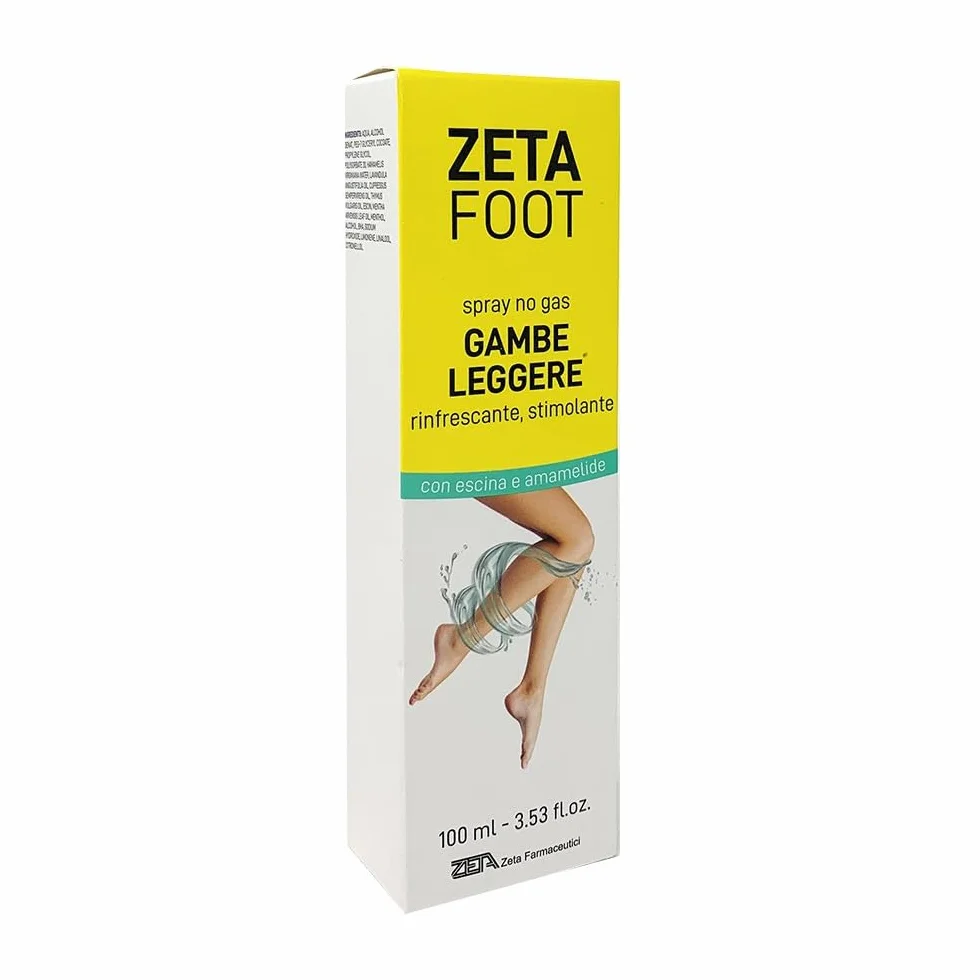 Zeta Farmaceutici ZetaFoot Spray No Gas Gambe Leggere 100ml