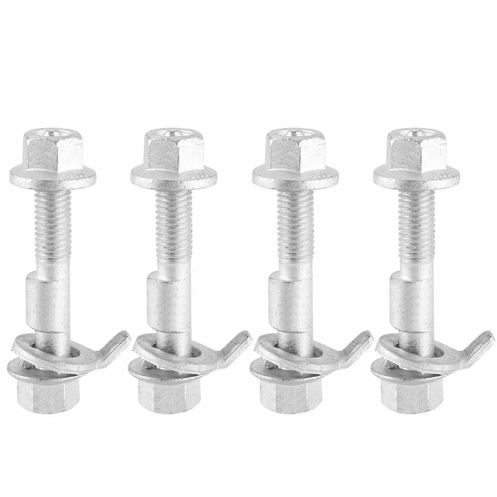 Aramox Bulloni eccentrici per allineamento ruote 4 Pezzi Regolazione campanatura 12mm