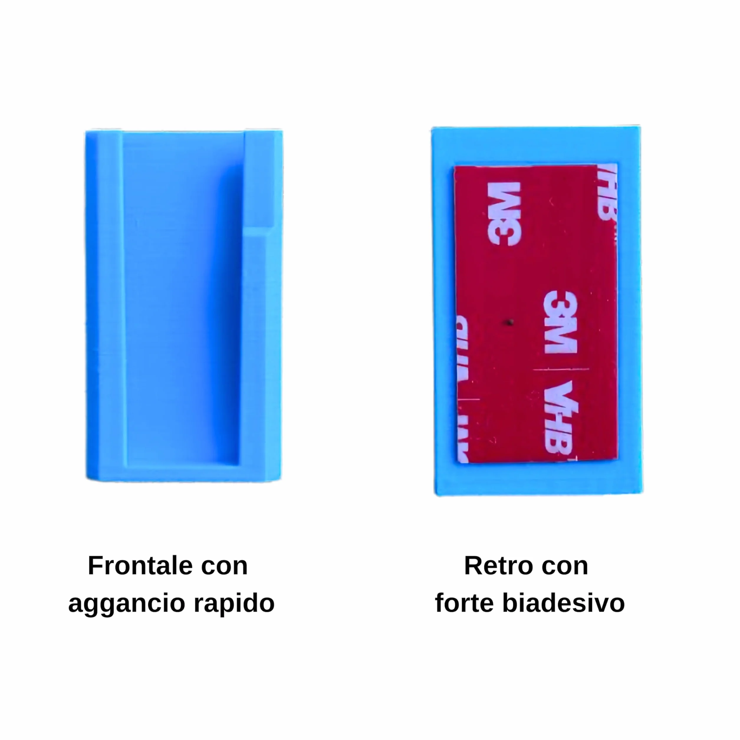 Supporto Adesivo compatibile con UnipolMove (Azzurro, 2 PZ)