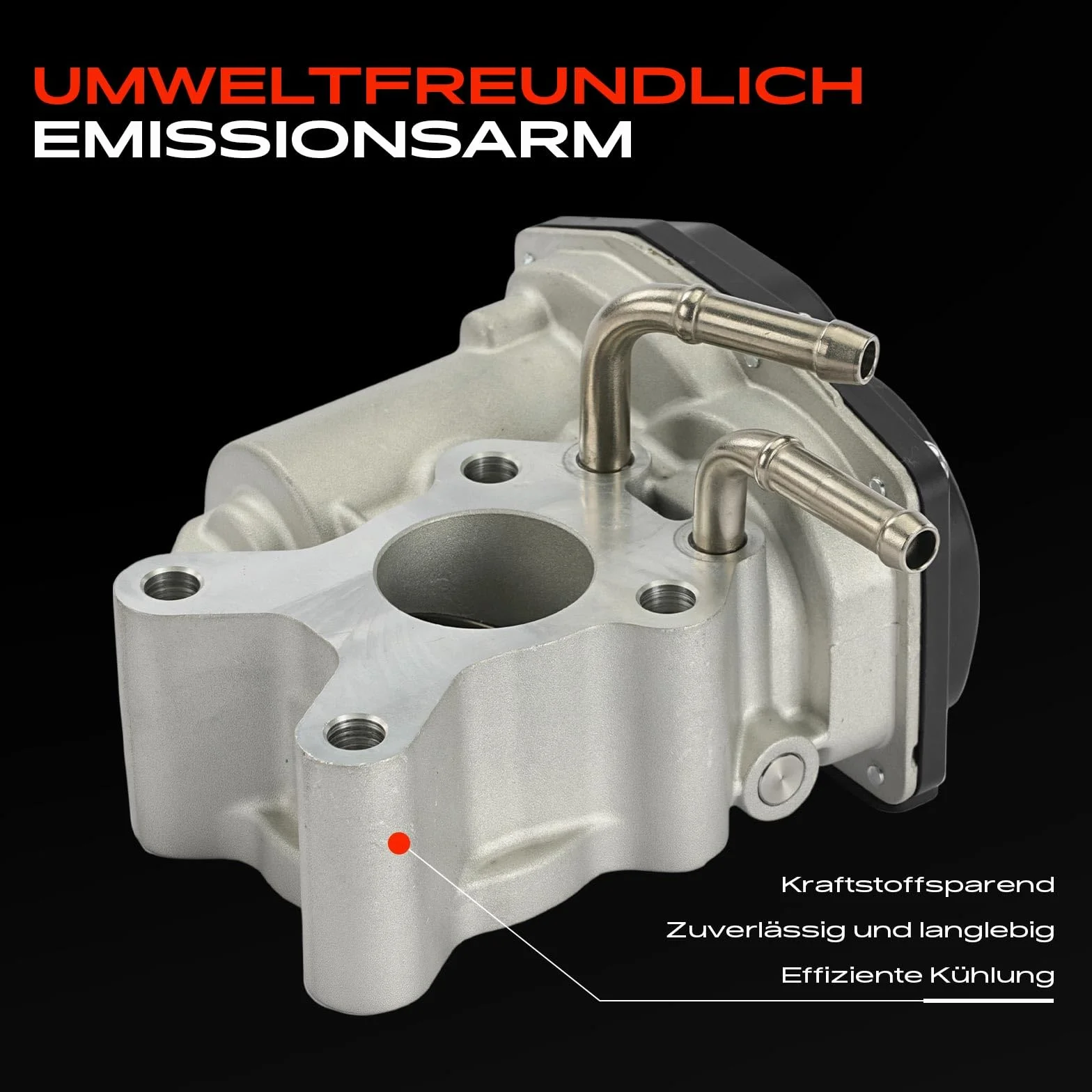 Frankberg Tubazione Valvola AGR Diesel Compatibile con Pathfindel III R51 NP300 Navara D40 NT400 Cabstar F24M Cabstar F24M F24W NP300 Pick-up D22 Replace# 147105X00D