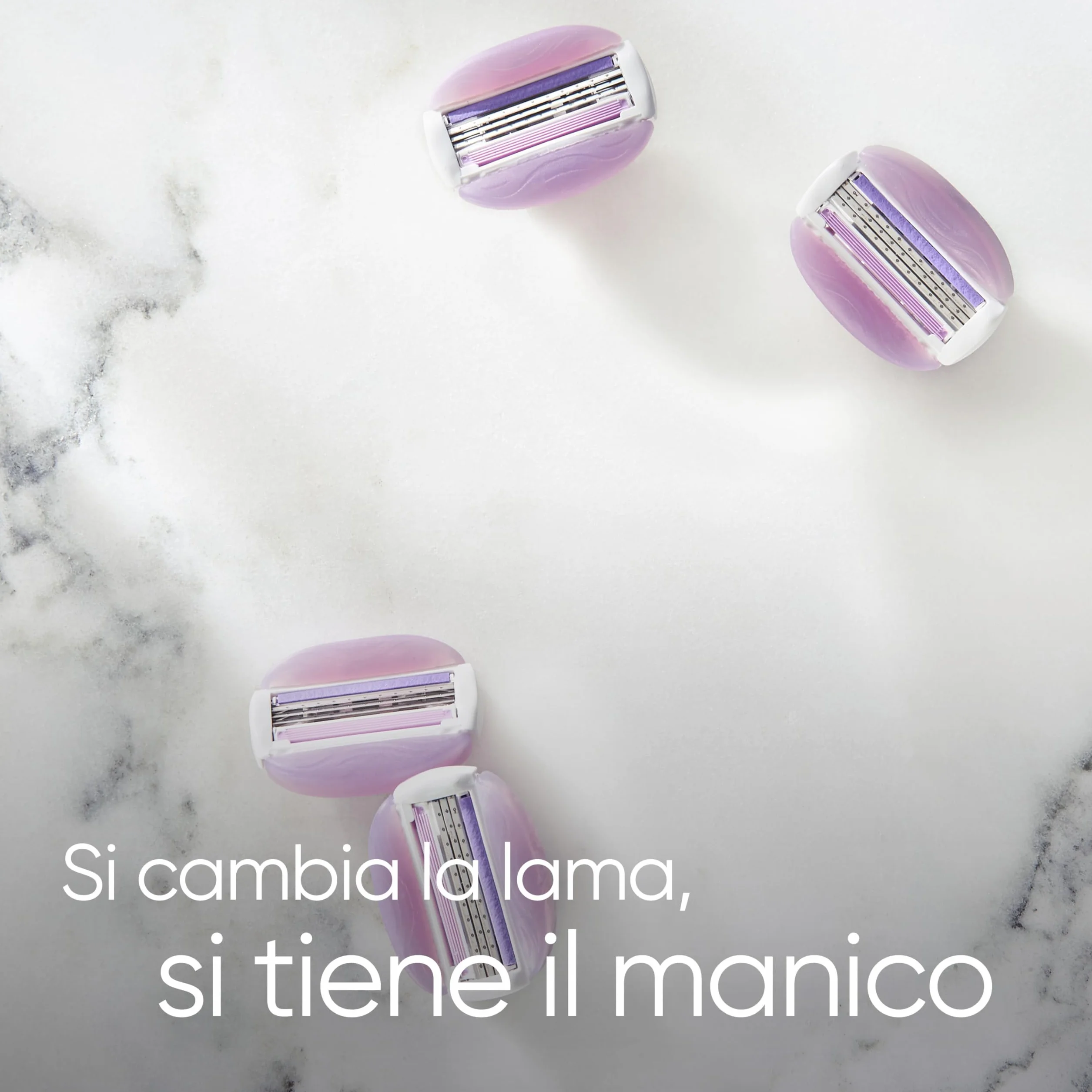 Gillette Venus Comfortglide Breeze Lamette di Ricambio, 10 Lamette da Donna per Rasoio
