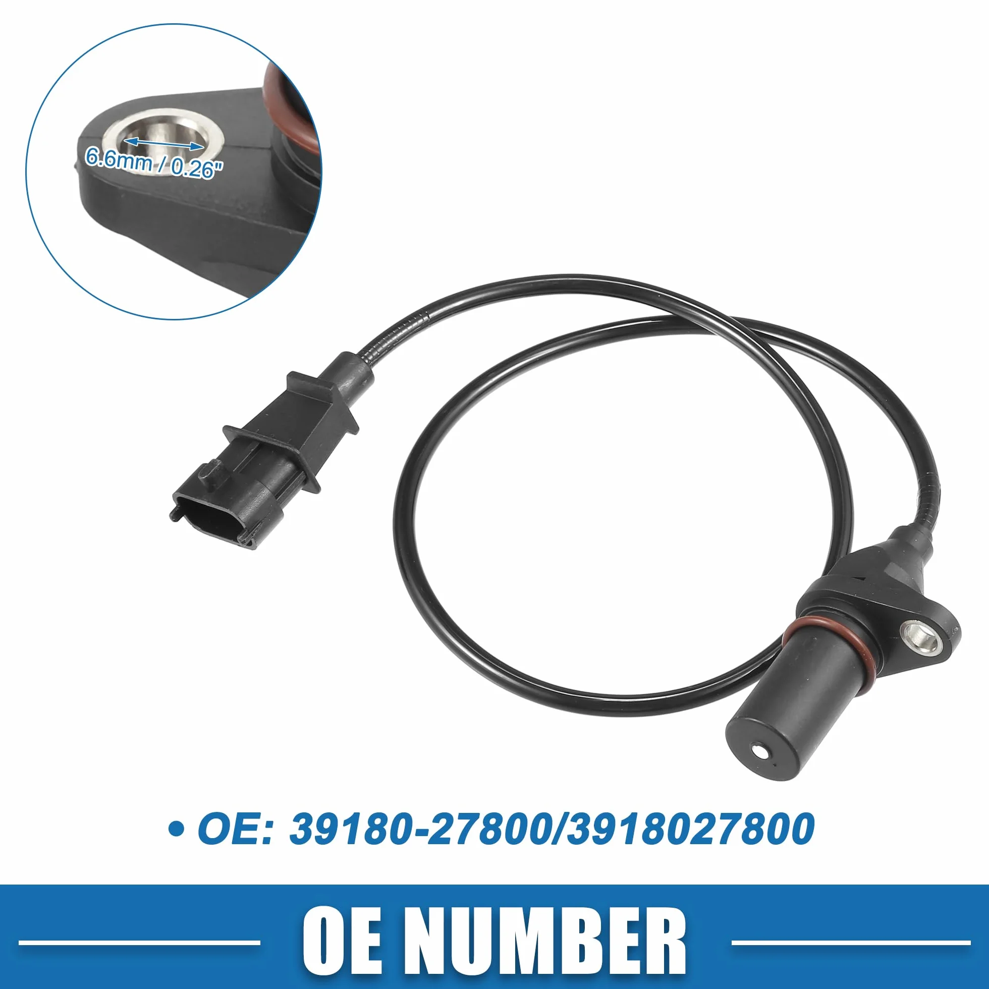 A ABSOPRO Sensore di posizione albero a gomiti n. 39180-27800 per Hyundai Santa