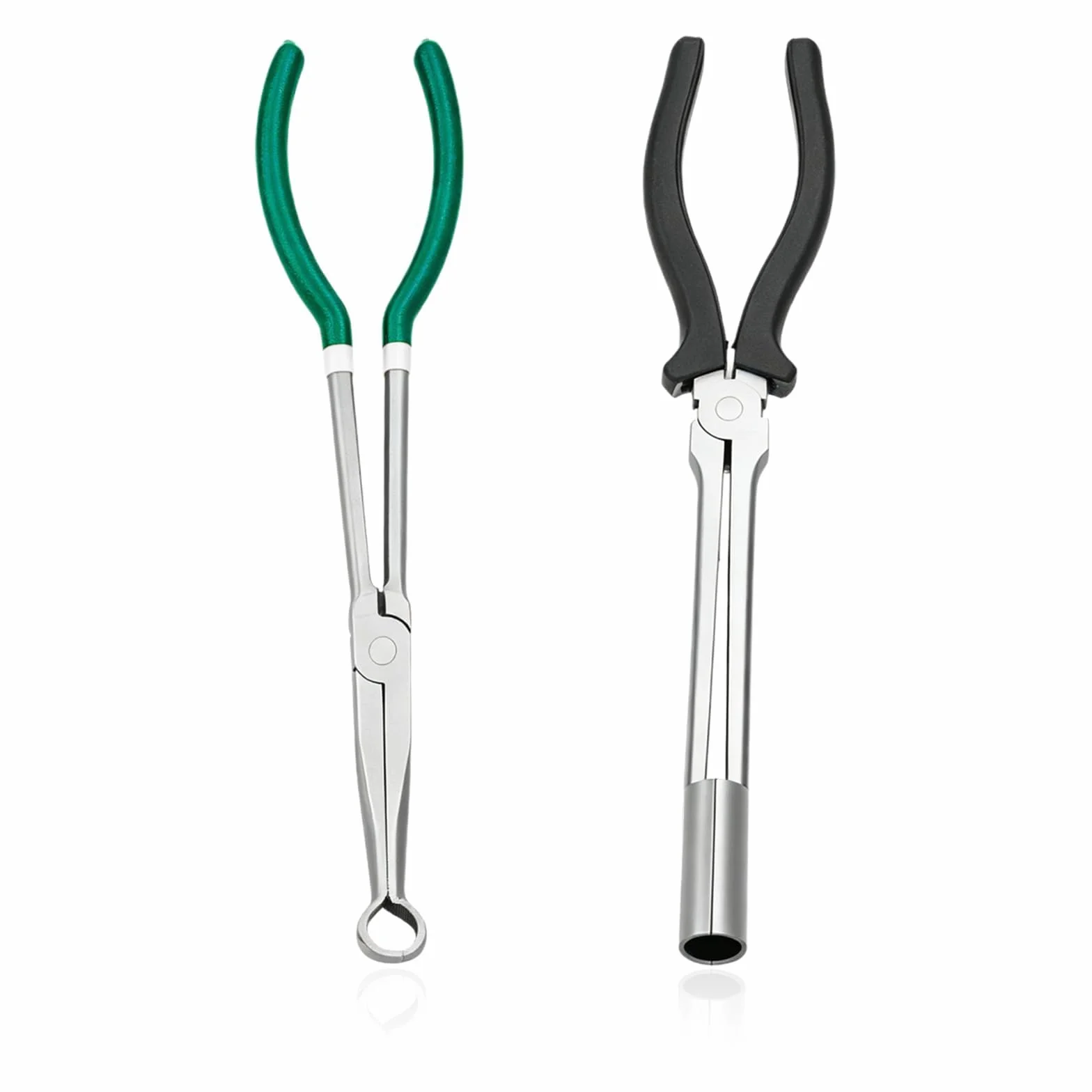 2 Pezzi Pinze per la rimozione, Pinza Lunga, Pinza per Candela, Pinze per connettori automobilistici, Pinze per rimozione Cavi Candela, Adatti per Automobili, Industria ed edilizia.