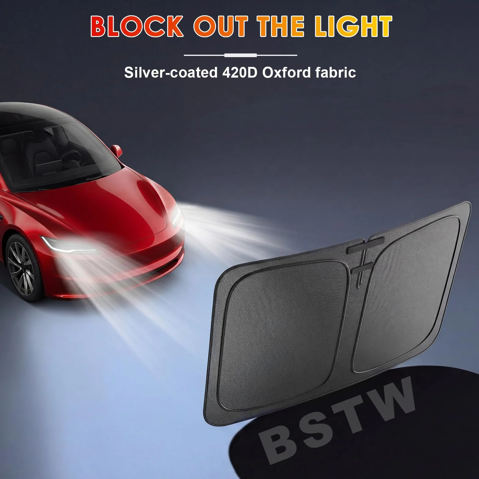 [Aggiornamento] BSTW Parasole Pieghevole per Fiat Panda Cross/City Cross/Hybrid 2020-2025 Copri Parabrezza con Protezione UV e Termica Parasole Panda Accessori