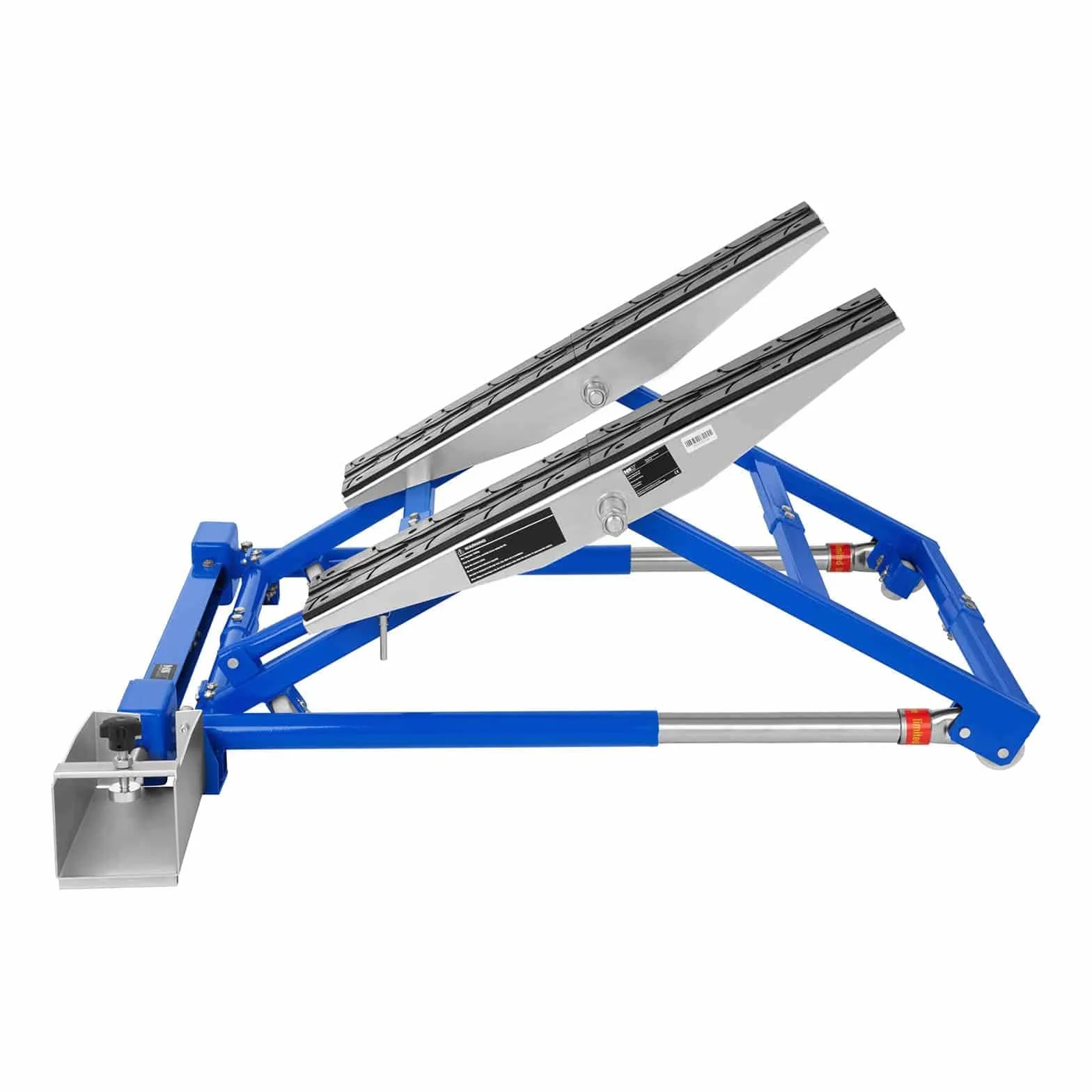 MSW Sollevatore Auto Portatile Cric per Veicoli MSW-HB-1500 (1.500 kg, Da 150 a 585 mm, Acciaio, 1.300 mm)