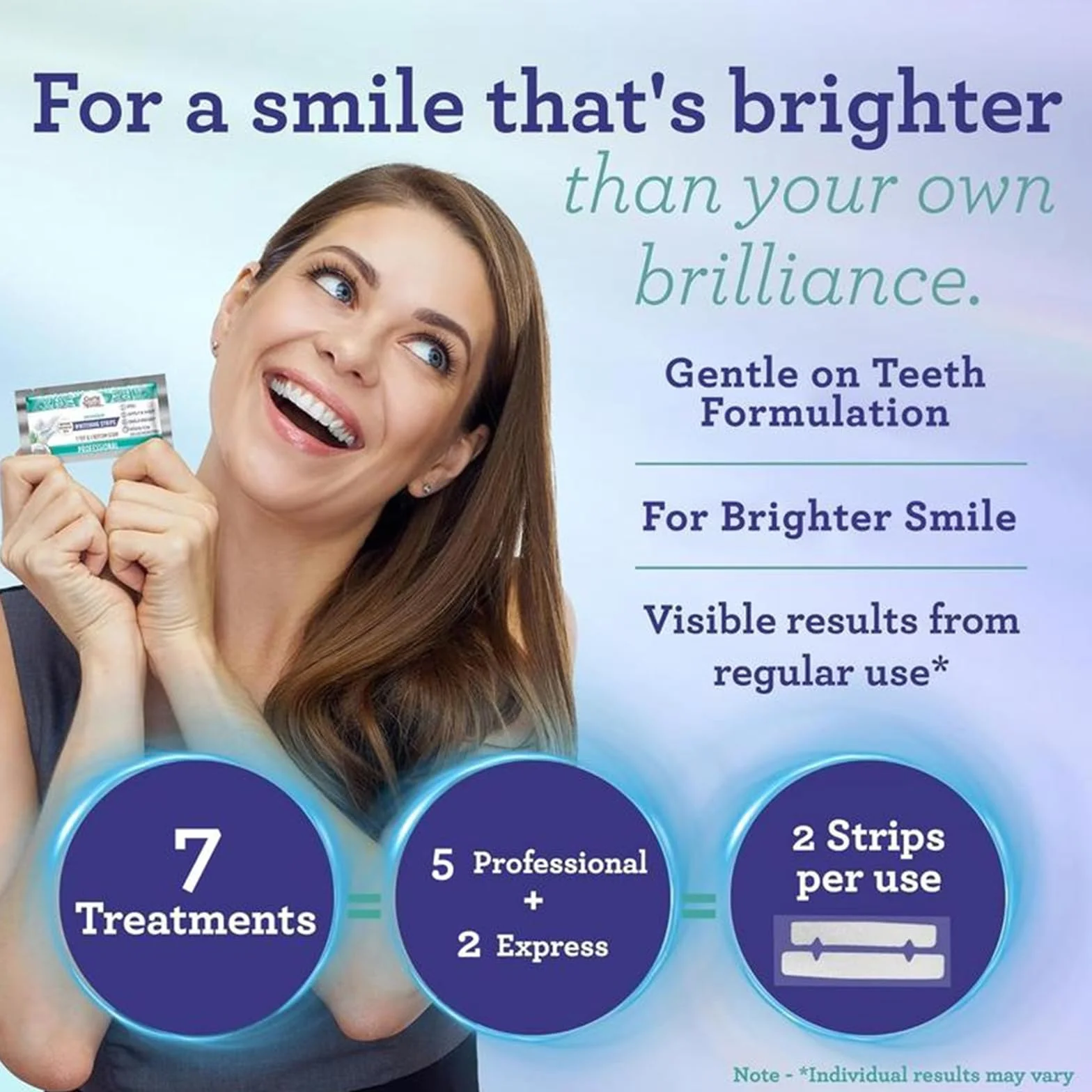 Strisce Sbiancanti Denti Whitening Teeth Strips Rimuove Macchie Sbianca Smalto