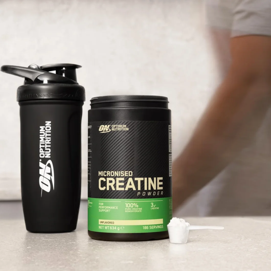 Optimum Nutrition Creatina Monoidrata Micronizzata in Polvere, 100% Pura, 317 g