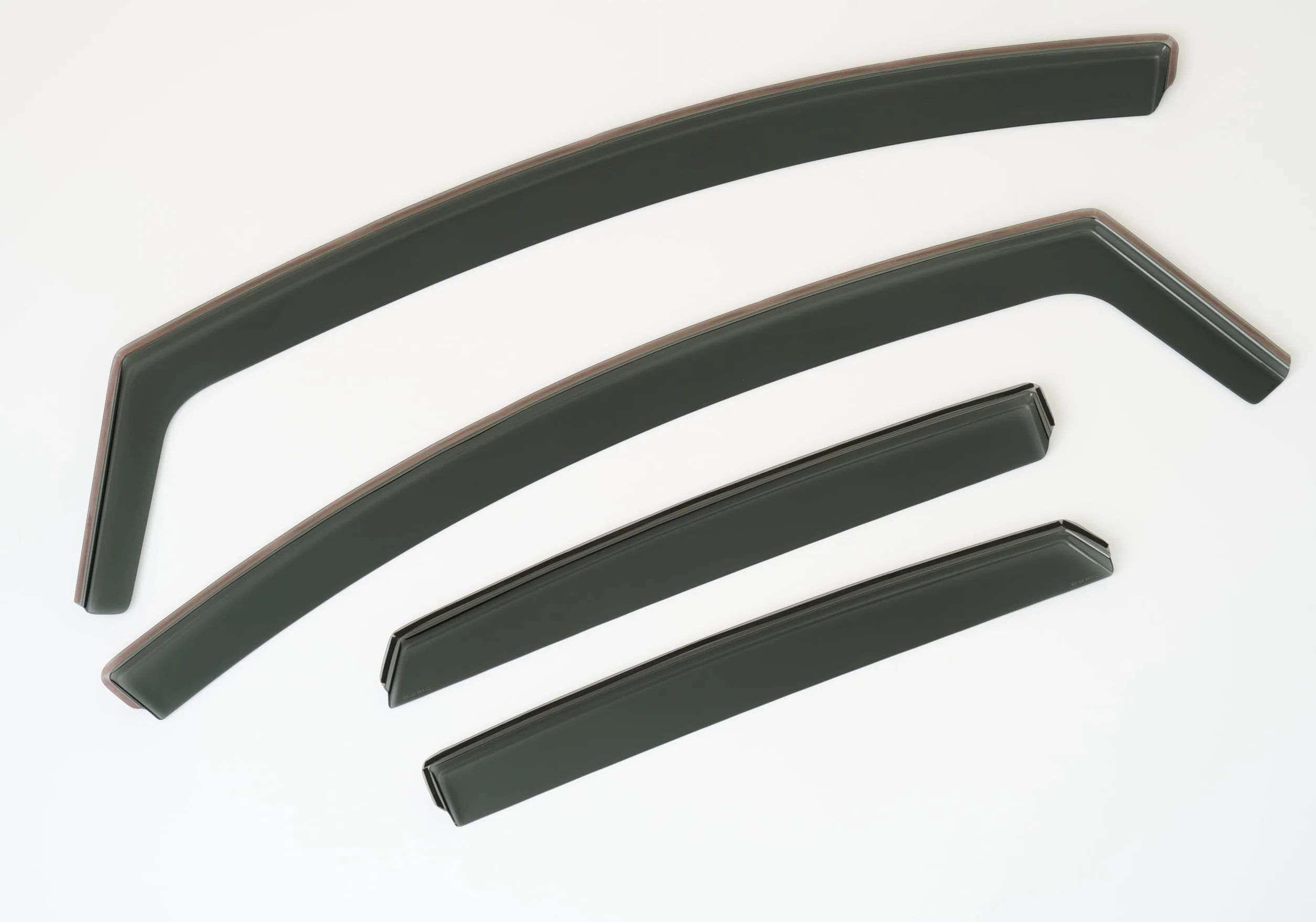 Set di 4 deflettori d'aria compatibili con VOLKSWAGEN GOLF 5 5 porte Hatchback modelli 2004 2005 2006 2007 2008.