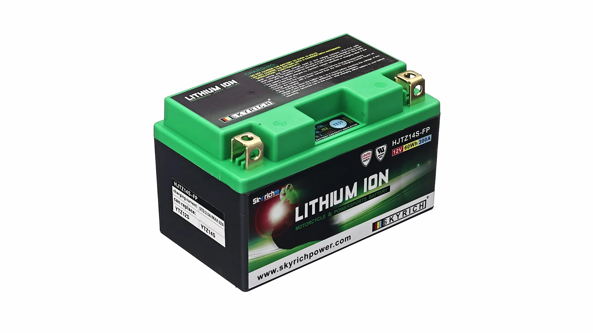 Skyrich HJTZ14S-FP Batteria Motocicletta