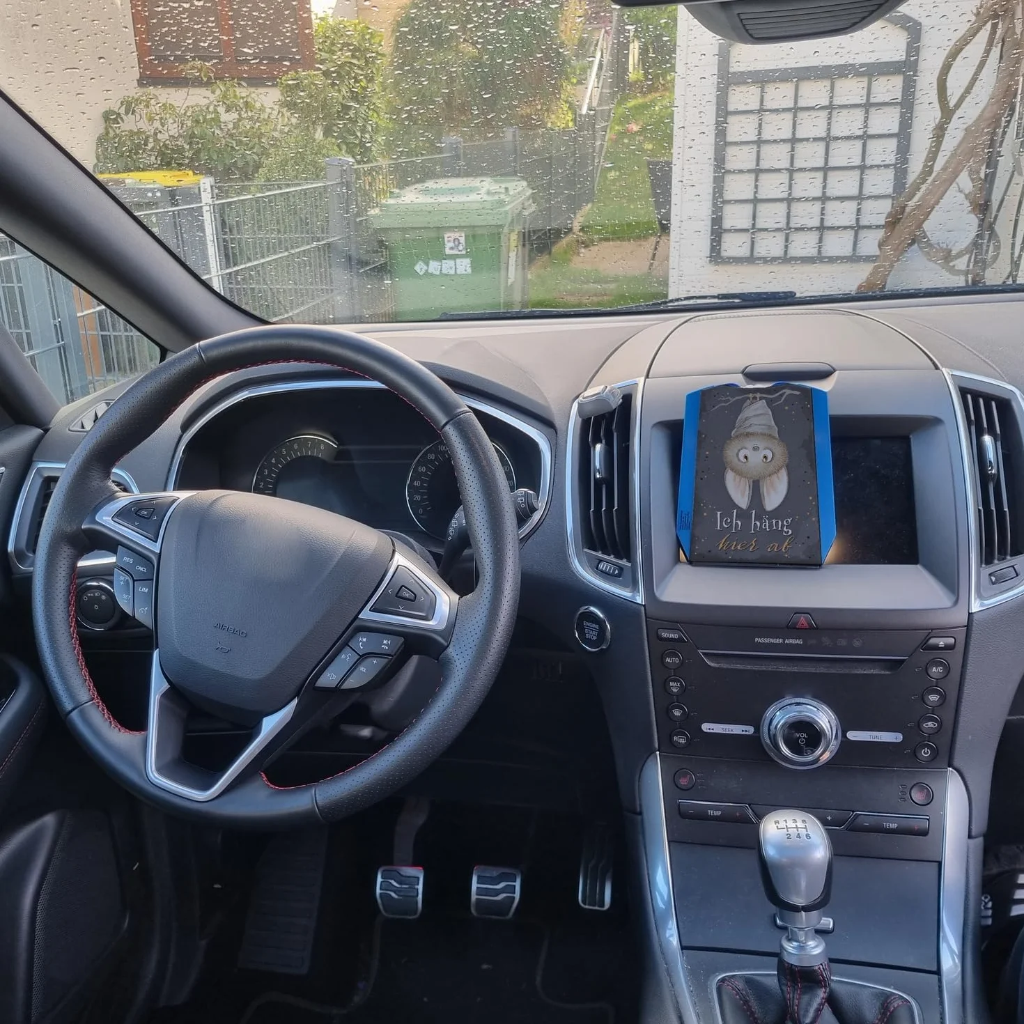 Disco di parcheggio decorativo per auto con pipistrello Halloween raschietto per ghiaccio