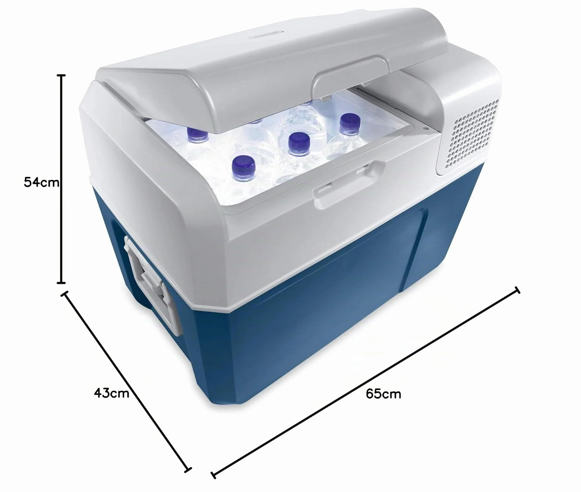 Mobicool MCF40 Frigo Portatile a Compressore da 38 L, Mini Frigo per Auto, Camion, Barca e Camper, 12/24 V e 230 V
