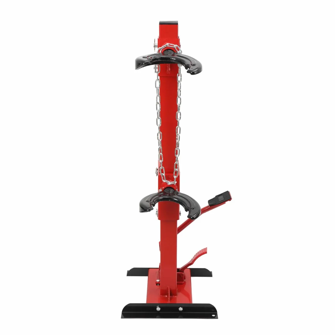 Compressore a Molla Cilindro Idraulico per Auto, SUV, Camion Leggeri, capacità Fino a 3 Tonnellate, Altezza Regolabile (495-820mm), Design con Pedale, Tenditore Idraulico Sicuro e Stabile