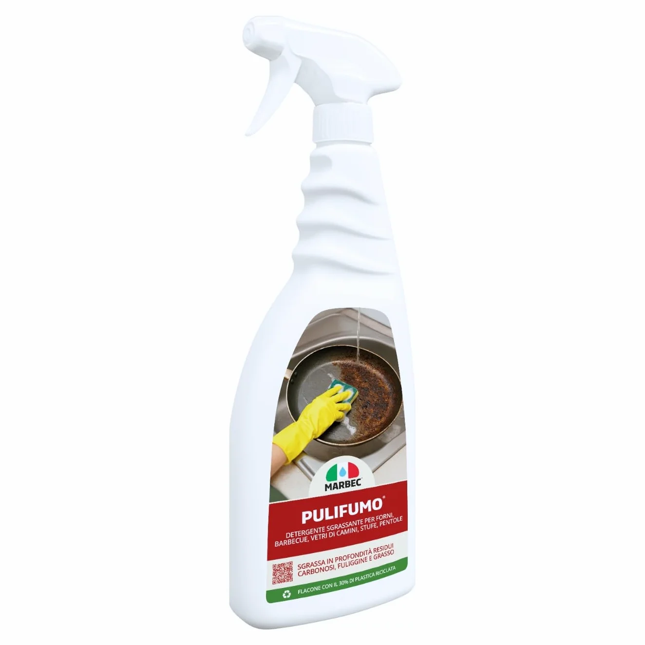 MARBEC PULI FUMO 750ML Detergente spray sgrassatore per forni, barbecue, stufe