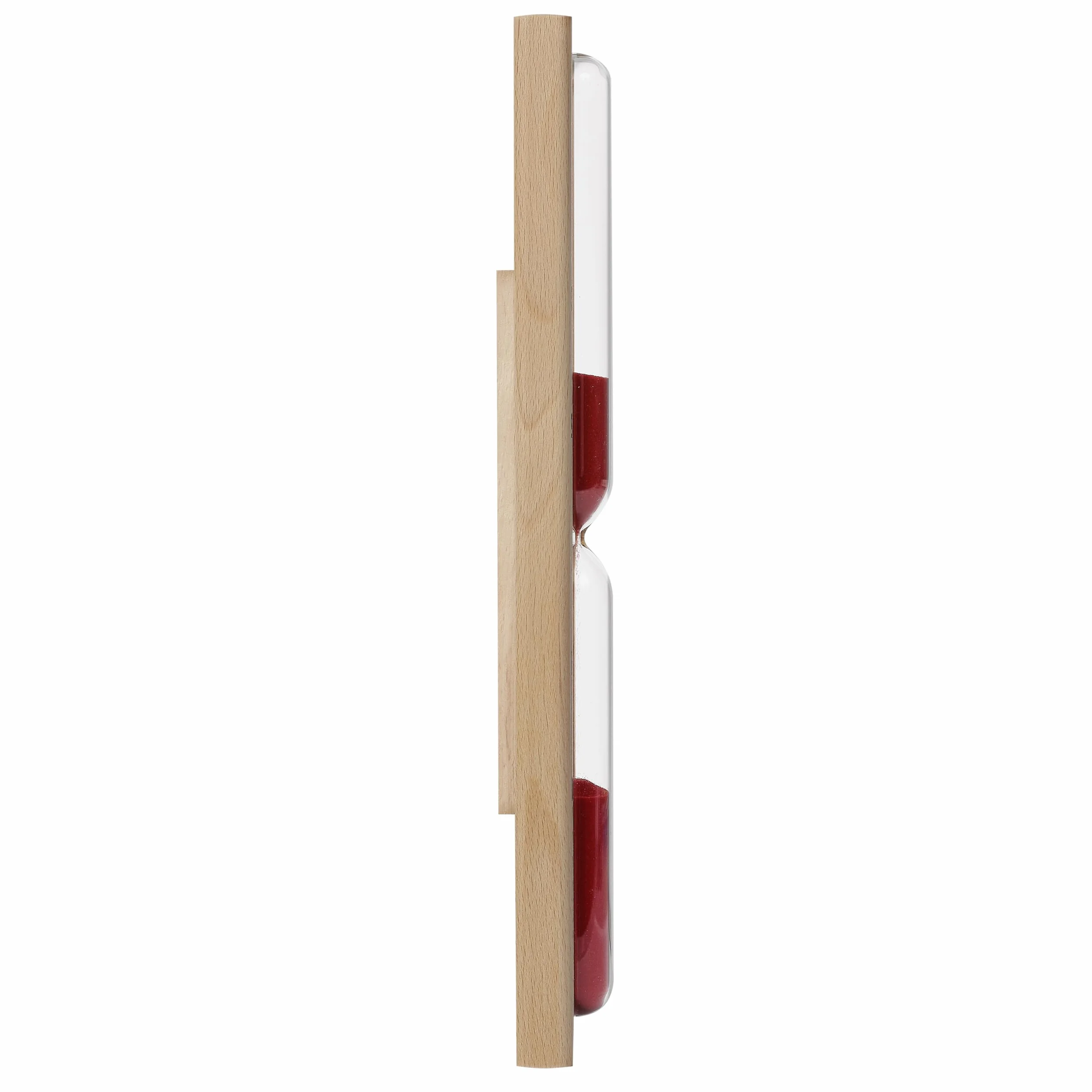 TFA Dostmann Clessidra per Sauna 40.1001 15 Minuti Faggio Resistente al Calore Rosso