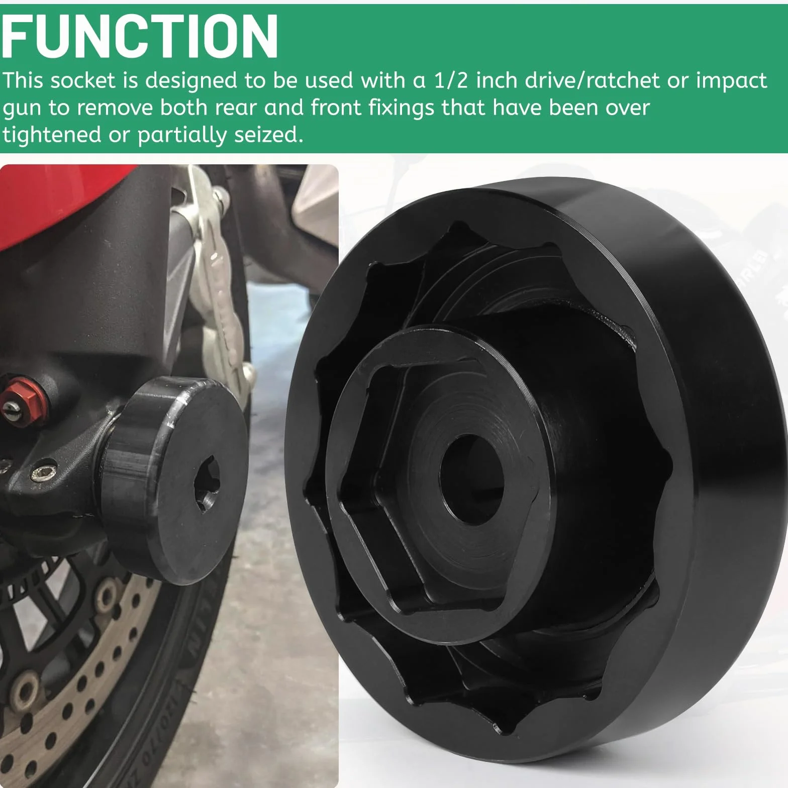 DBREAKS Chiave a bussola per Ducati 1098 1198 1199 Multistrada 1200 1260 Diavel 30 mm 55 mm
