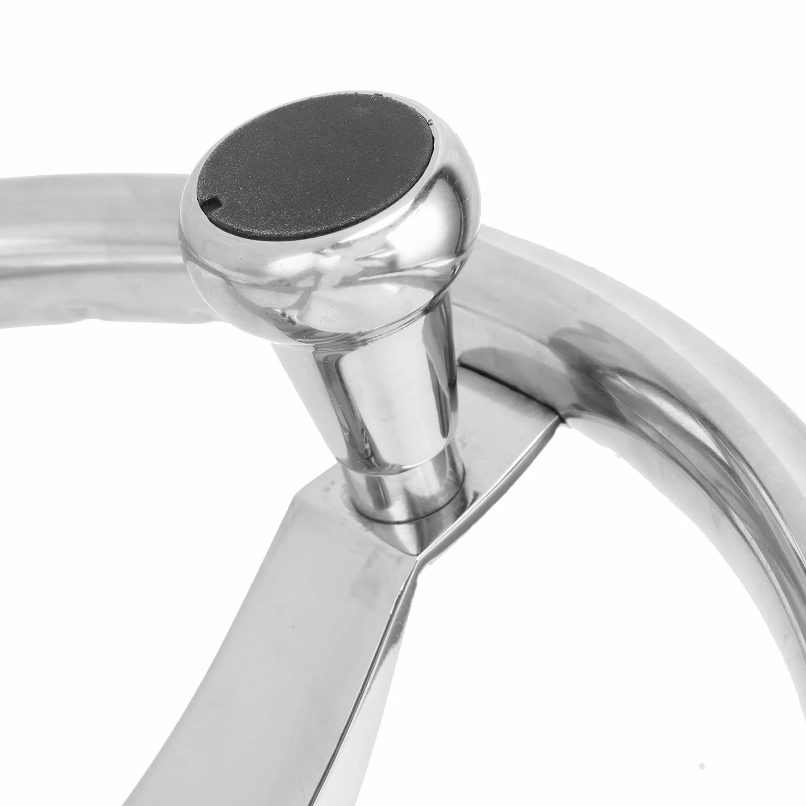 Volante per Barca in Acciaio Inossidabile a 3 Razze Hardware Marino Resistente Alle Intemperie