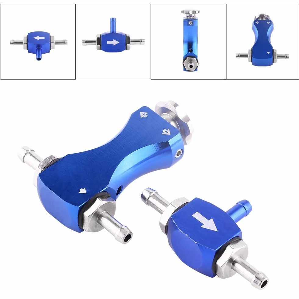 Turbo Boost Controller Manuale, Kit Controllo Boost Regolabile 1-30 PSI, Valvola di Sfiato Bilanciata per Auto Benzina, Alluminio Lavorato CNC, Montaggio in Cabina (Blu)
