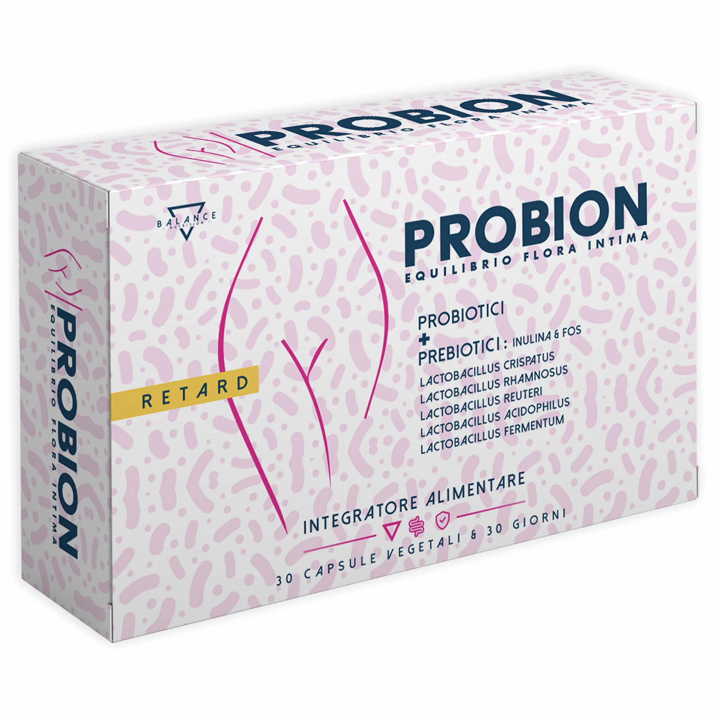 Probiotici Donna 20 Miliardi CFU/giorno 30 Capsule Lactobacillus Rhamnosus Reuteri Crispatus Fermentum