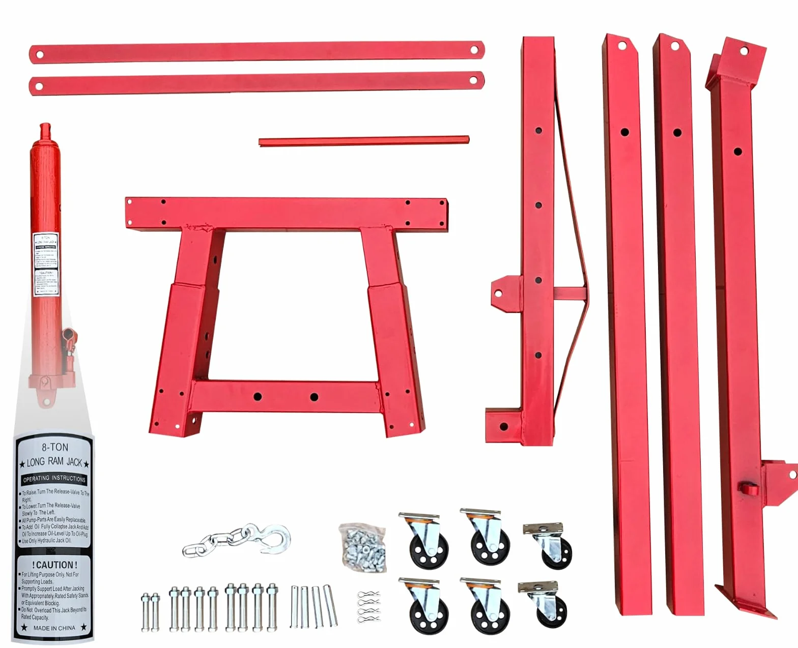 Gru da officina Sollevatore motore 2000 kg Jack Strong 2T