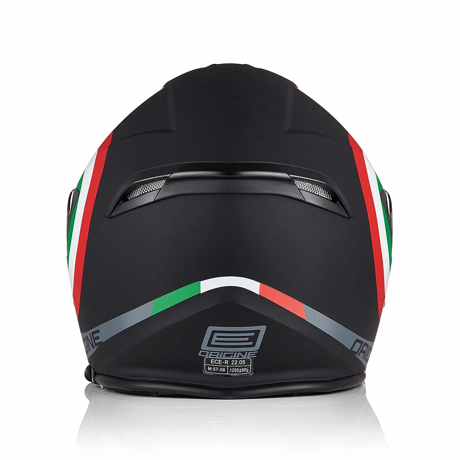 ORIGINE Casco Jet Moto 3/4 Aperto con Doppia Visiera Adatto per Scooter Omologato ECE