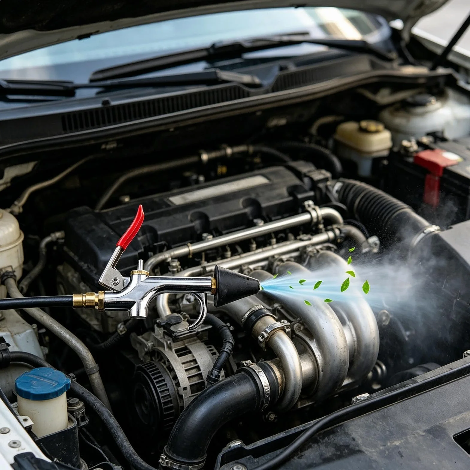 Ugello Soffiante Per Aria Compressa,Adattatore per pulizia intensiva | Ugelli del Spruzzatore Climatizzatore Auto,Per Camion Furgoni Veicoli Suv Berlina Officina Garage