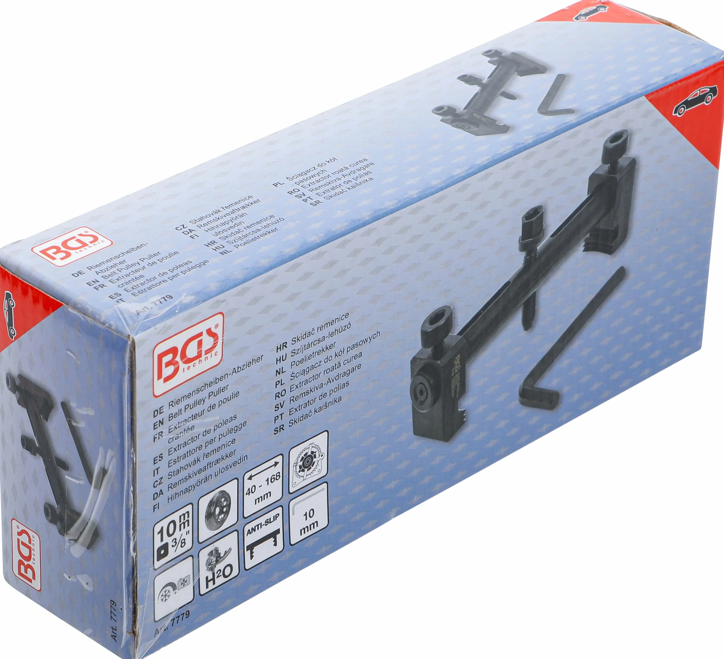 BGS 7779 Estrattore per pulegge 40-168 mm