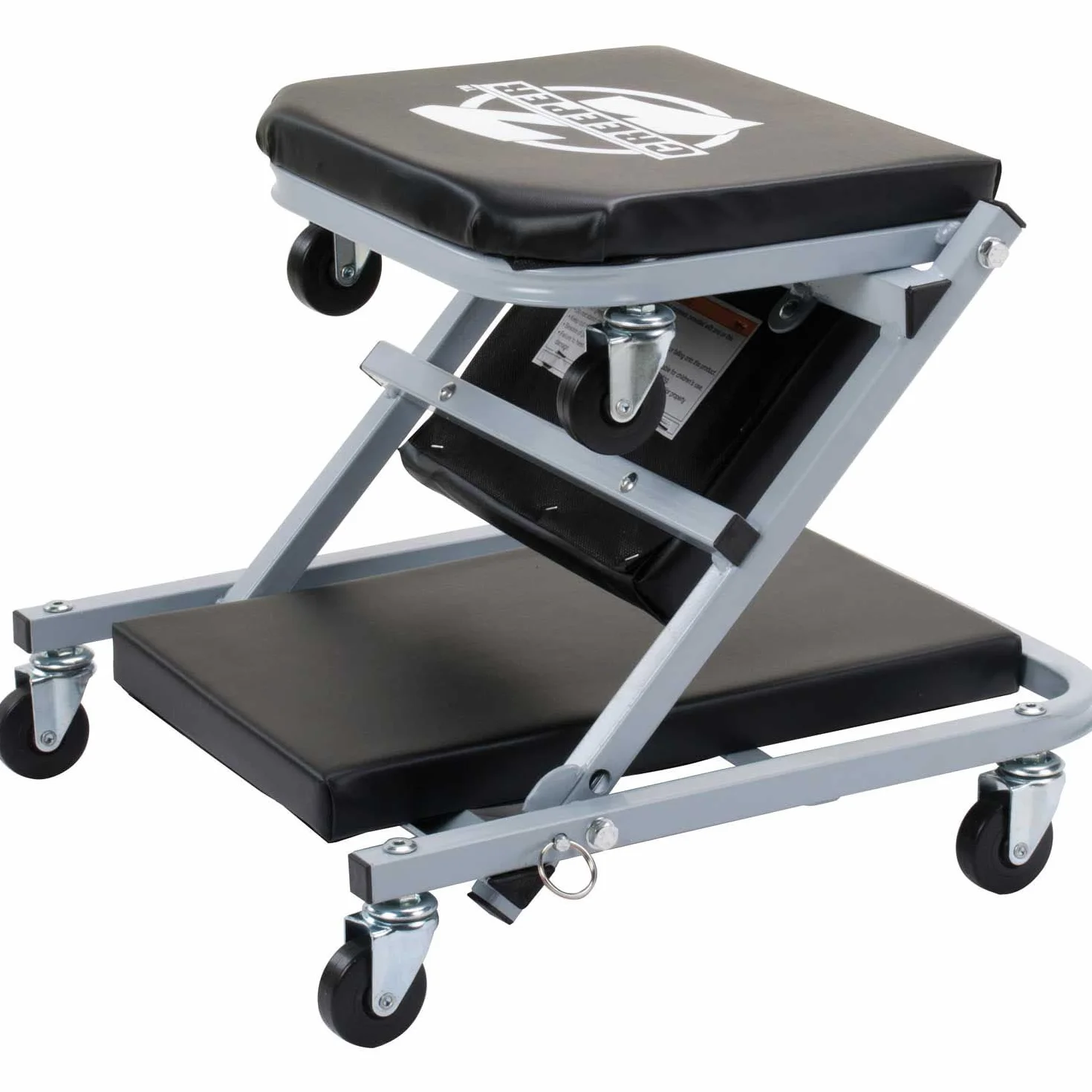 PRO-Lift C-2036D Carrello sotto Auto e Sgabello Officina a Z da 91,5 cm - Nero