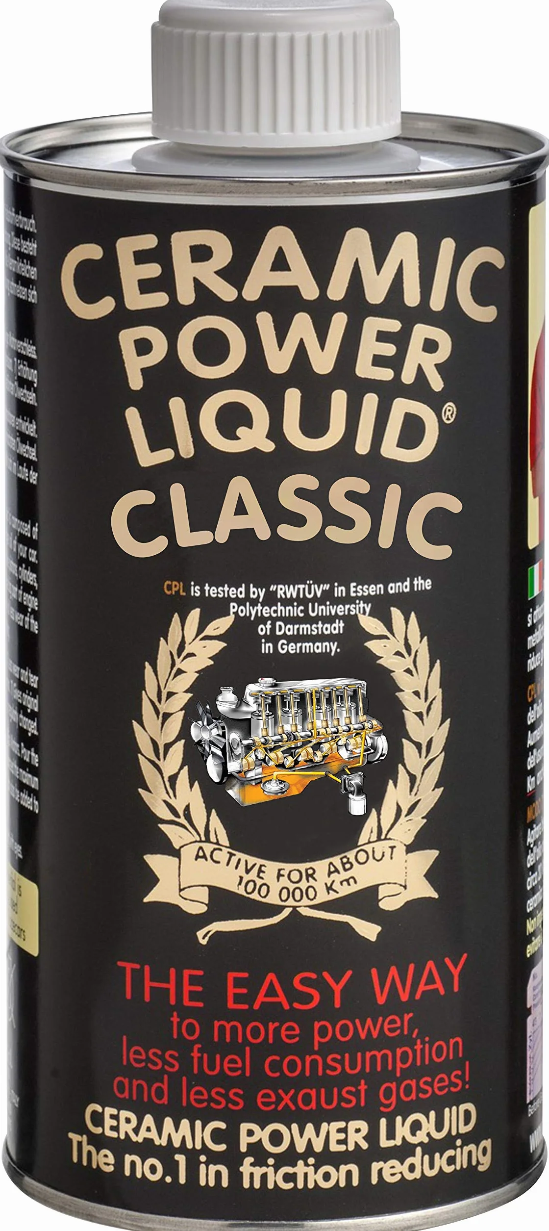 CERAMIC POWER LIQUID Classic 500 ML per Motori Fino a 2.500 CC