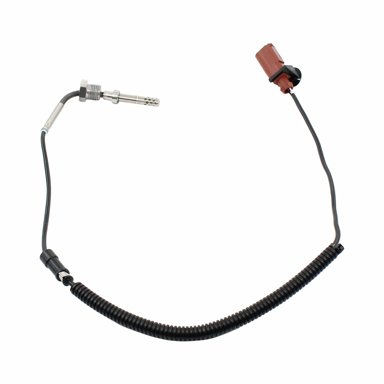Sensore di temperatura gas di scarico per Audi A1 Seat Ibiza Toledo MK4 Skoda Fabia MK2 Rapid Roomster VW Polo MK5 1.2 1.6 TDI 2009-2015