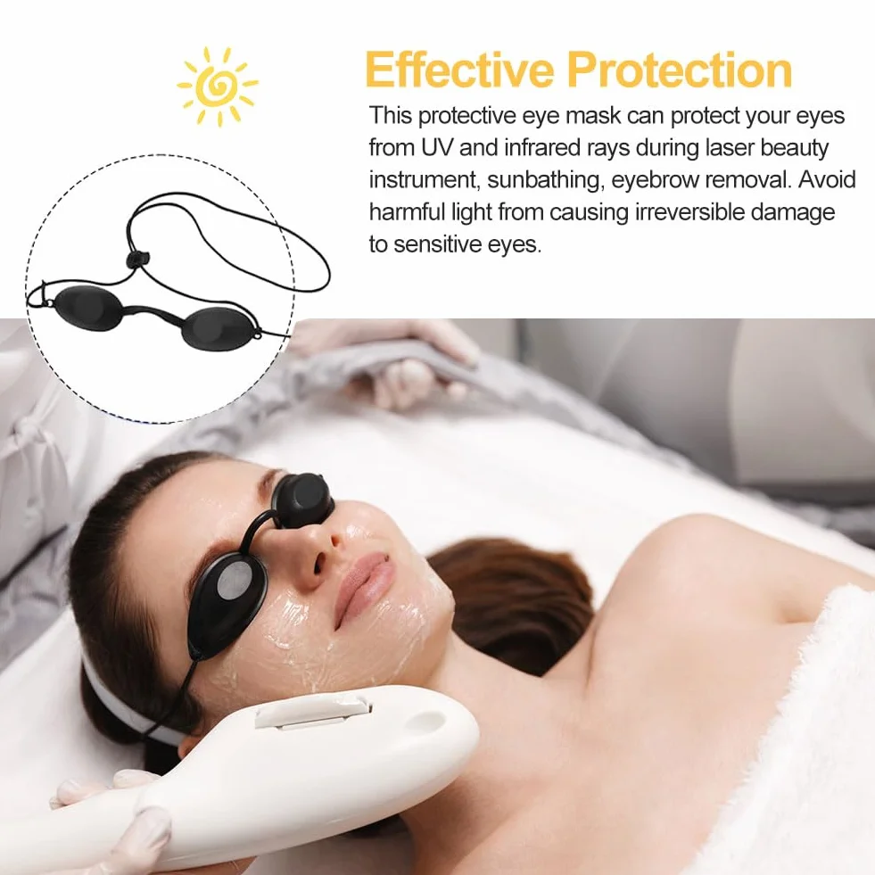 Occhiali Protettivi IPL UV Luce Terapia Infrarossi Solarium Sicurezza