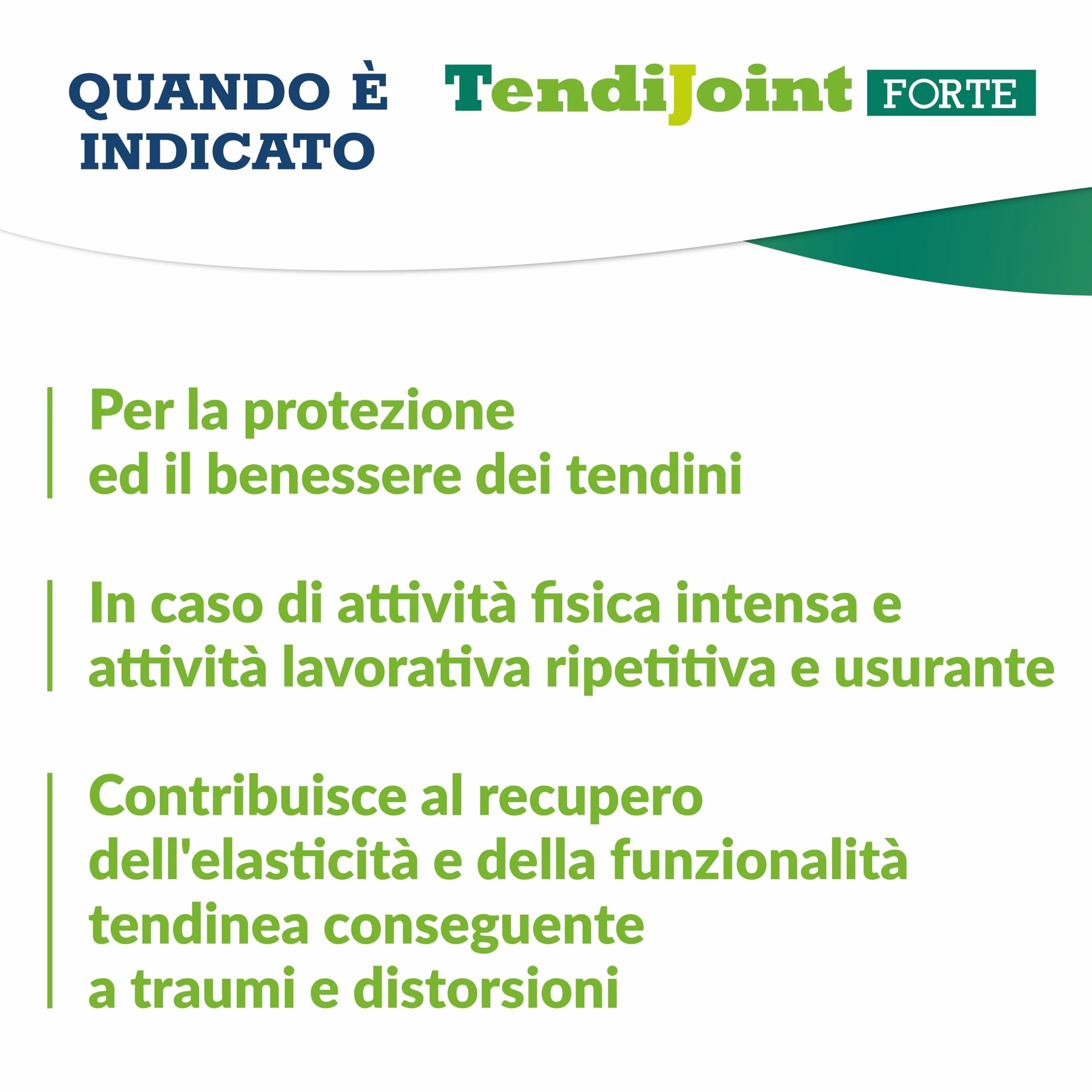 Fidia Farmaceutici TendiJoint FORTE 20 Compresse Integratore Alimentare per Tendini Senza Glutine Lattosio