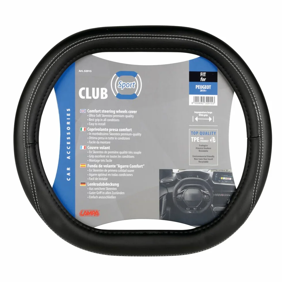 Lampa 32915 Club Sport, coprivolante su Misura in Skeentex - Compatibile per - Peugeot 2019>