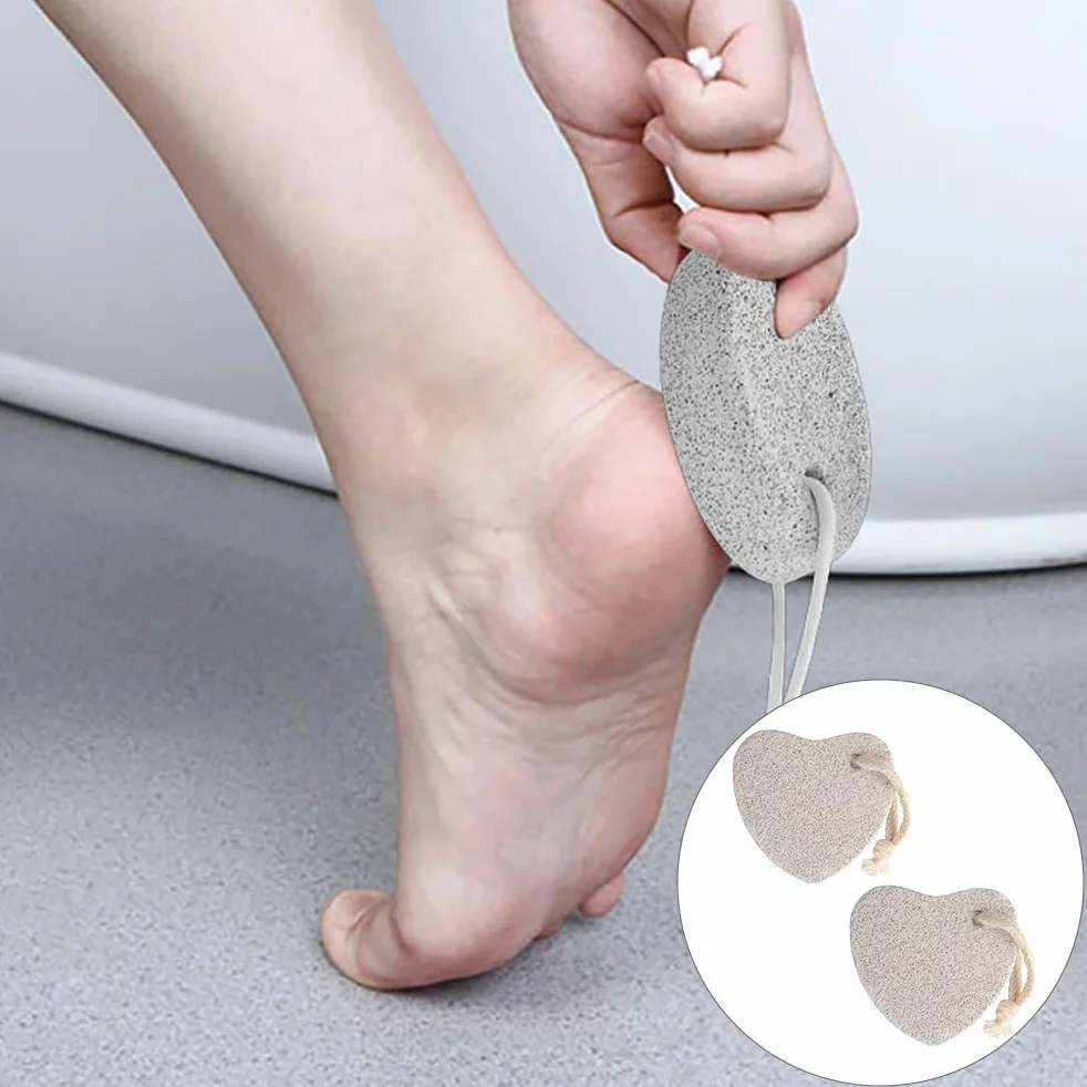 Pietra pomice naturale per piedi, strumento pedicure lava, rimozione calli pelle dura