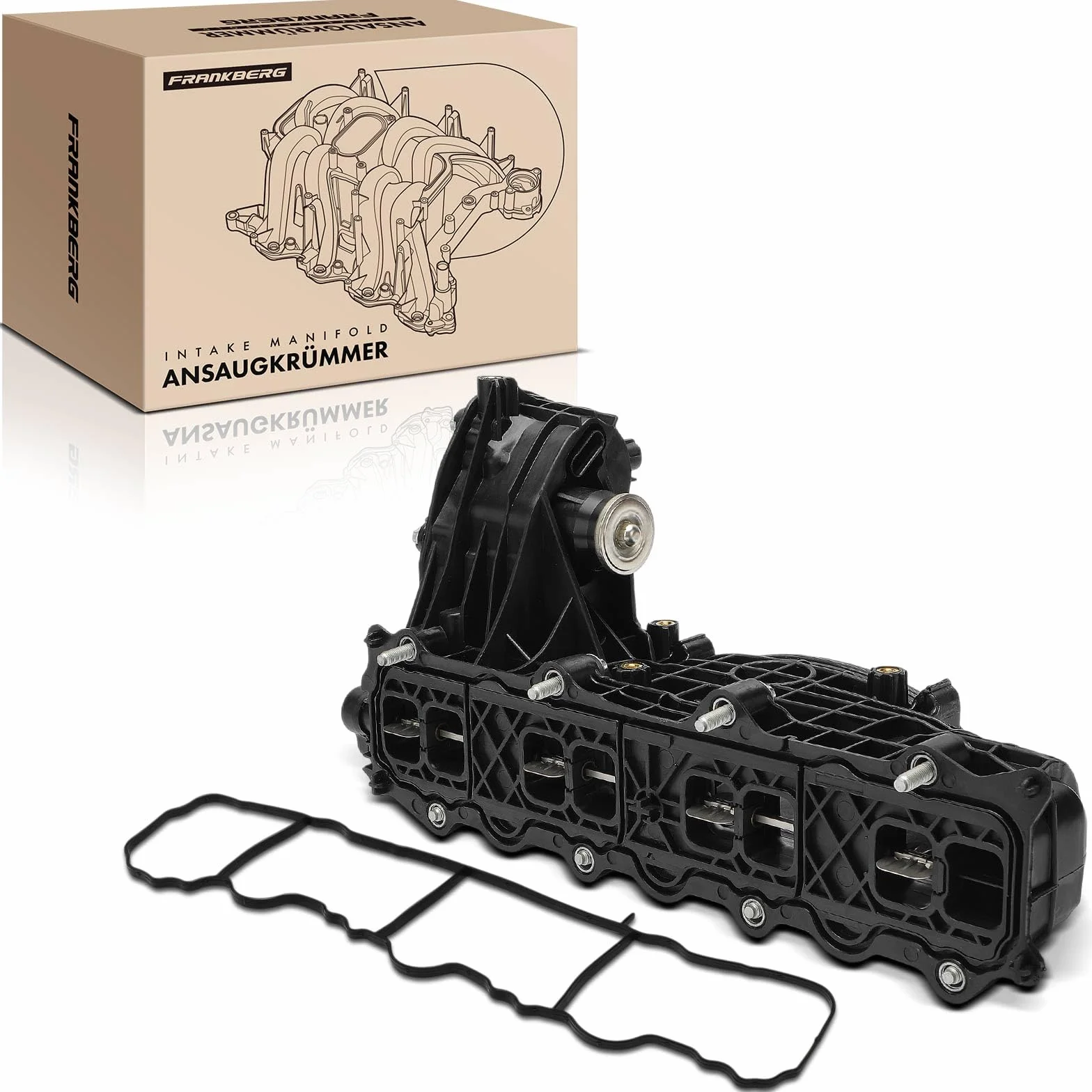 Frankberg Collettore di aspirazione Tubo di aspirazione Compatibile con Classe C W205 CLS C218 Classe E W212 GLClasse A X156 GLC X253 GLE W166 Classe M W166 SLC R172 Replace# 6510905737