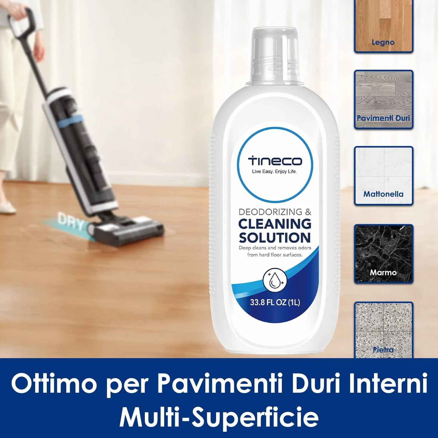 Tineco 2 soluzioni per la pulizia