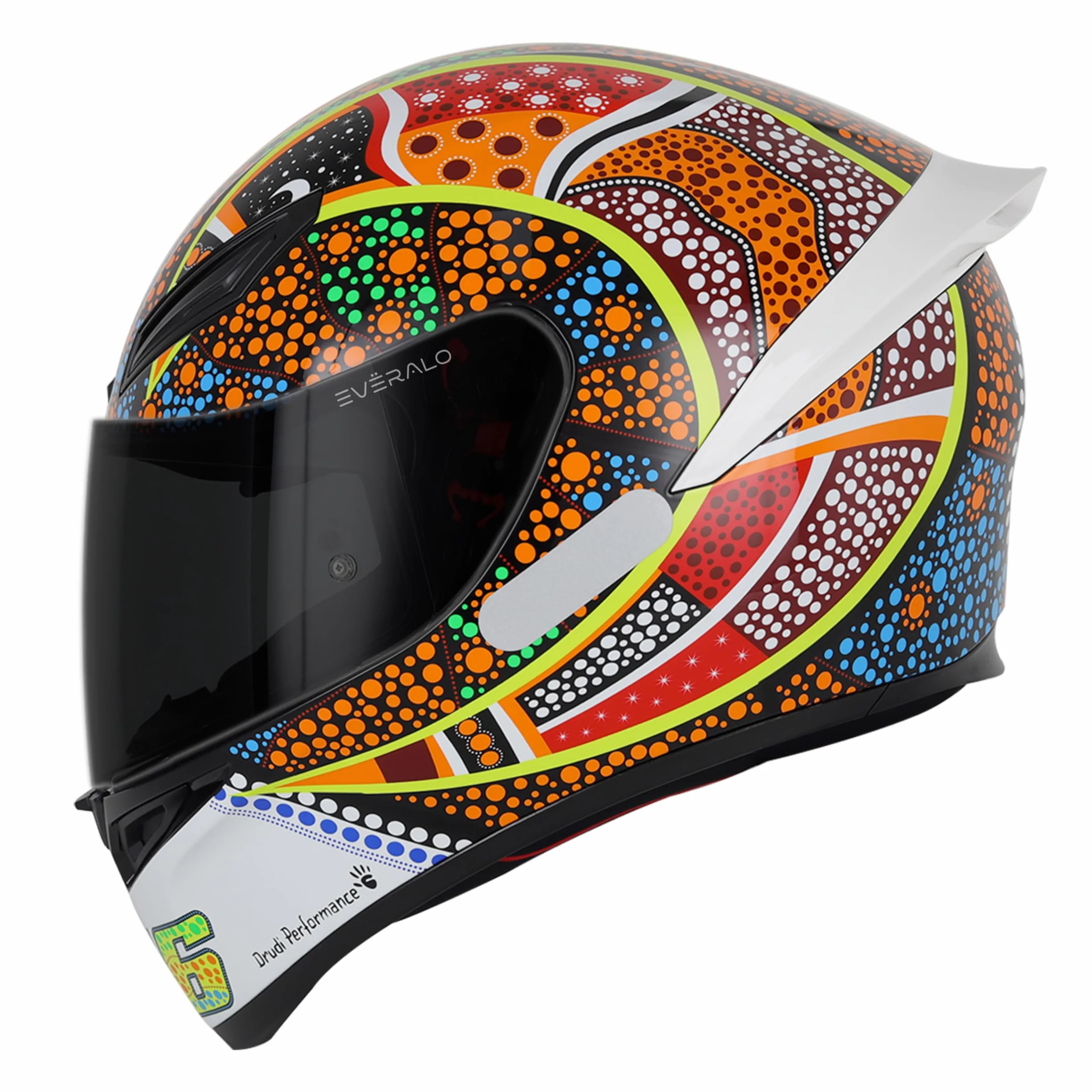 Visiera Compatibile con Agv K1 - K1s - K3sv - K5 - K5s - S4sv - Horizon - Skyline - Strada - Stealth sv - Compact - GT-2 (Dark Fume')