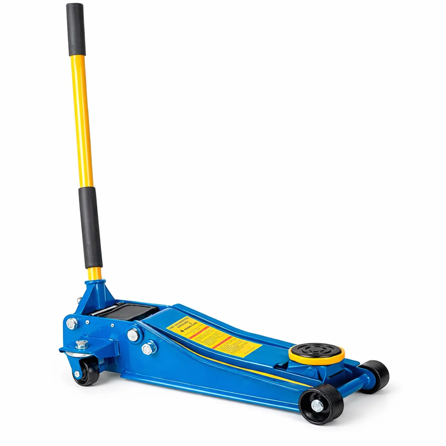 Podnośnik Hydrauliczny 4t BRICOZONE Podwójny Tłok Niski Wózek